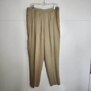 Villager A Liz Claiborne Company Women's Classic Beige Dress Pants 80's & 90's